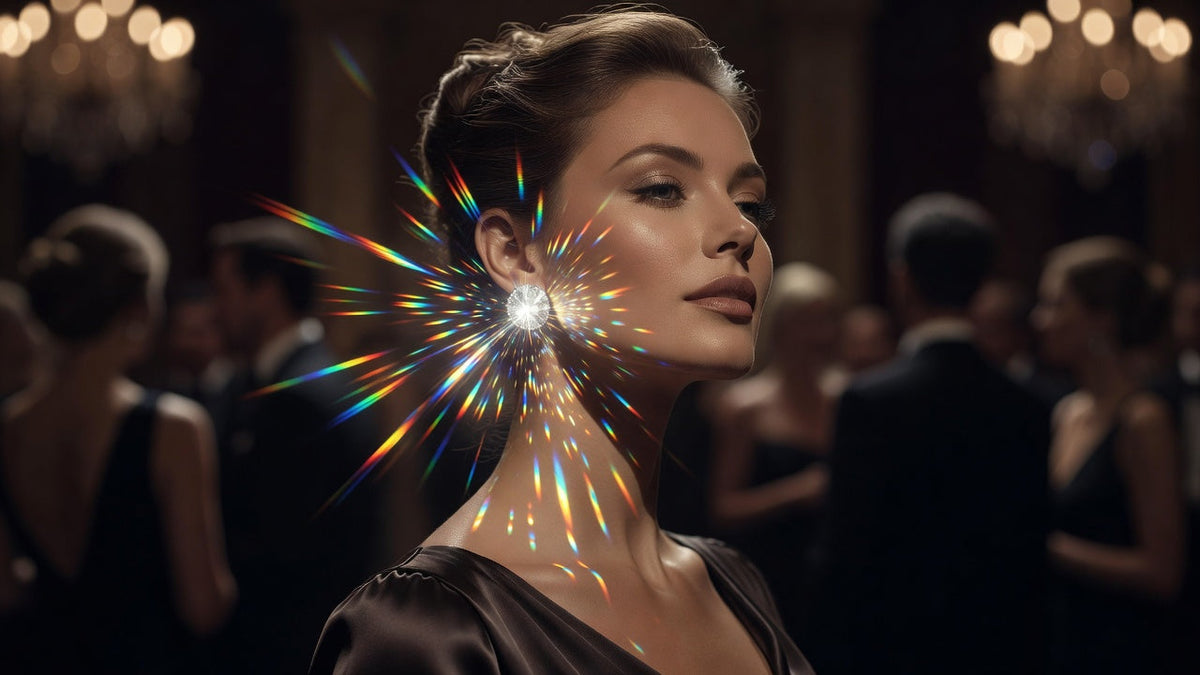 Celebrity wearing moissanite earrings — why stars are secretly switching to moissanite
