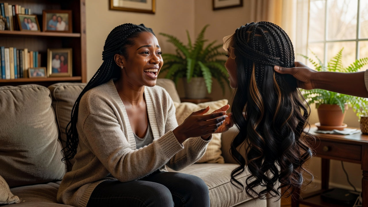 Man grows hair for 3.5 years to make a wig for his girlfriend with alopecia — a viral love story